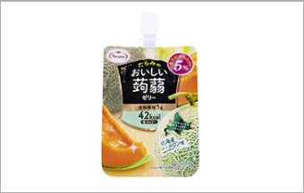 Oishii Konjac Jelly Hokkaido Melon Flavor