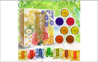 Shichisai Hana-Cha Seven Colors Flower Japanese Tea "7 Variety pack"