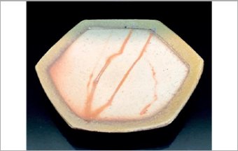 備前焼-日本の食の器- 六角皿