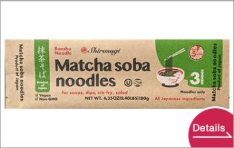 Matcha Soba Noodles