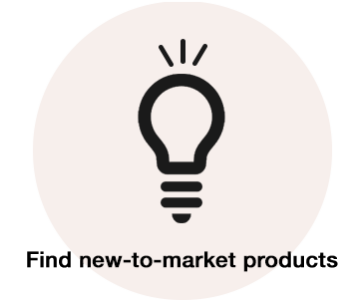Find new-to-market products