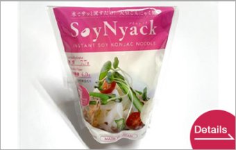 SoyNyack （大豆こんにゃく麺 soybean konjac noodle）