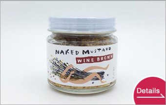 Naked Mustard Wine Brown 120g