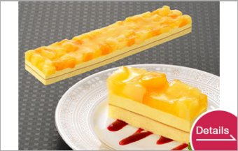 Cut cake (Pineapple & Mango)