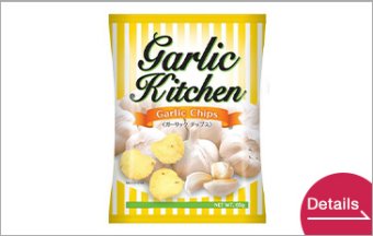 Shrimp chips garlic flavor